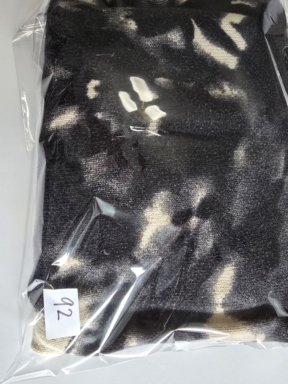 NATURAL LIFE Black & Cream Oversized Sweater - Picture 9 of 9
